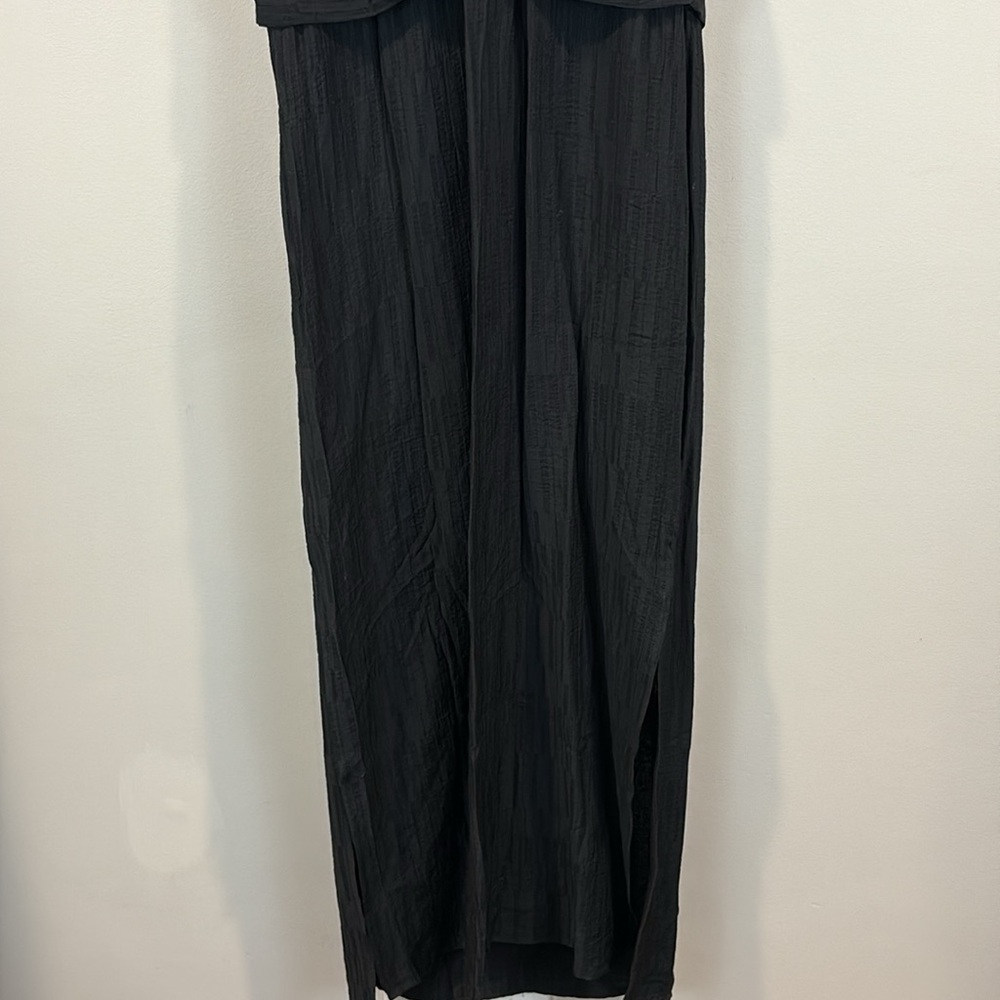 NWT Anthropology Sunday in Brooklyn V Neck Textured Maxi Dress Size XS - Picture 6 of 13